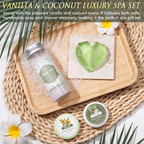 Birthday Gifts for Women Self Care Gift, Get Well Soon Gift Baskets Relaxing Spa Care Package for Women with Blanket, Unique Valentines Day Gifts Idea for Her Wife Girlfriend Mom Mother Friend Sister