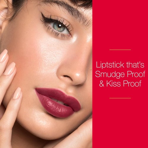 Mirabella Smudge Proof Lipstick - Long-Lasting Hydrating Color with Vegan Lanolin & Vitamin E | Rosy Matte Finish