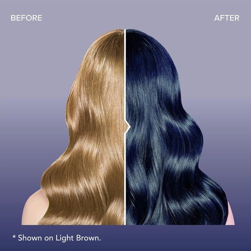 Splat Midnight Indigo Hair Color - Vegan & Cruelty-Free Semi-Permanent Dye, 6 Fl Oz