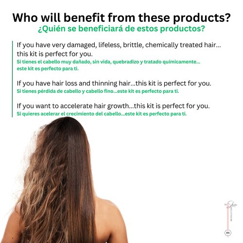 Ritual Botánico Keratina Orgánica | Treatment to Straighten, Repair and Relax Hair | All Natural, Organic & Vegan Ingredients | Product of Colombia | 2 Piece Kit