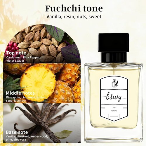 BSWY Fragrance Spray for Men - Warm Vanilla & Toffee Chestnut Scent - Perfect for Special Occasions - 1.69 oz