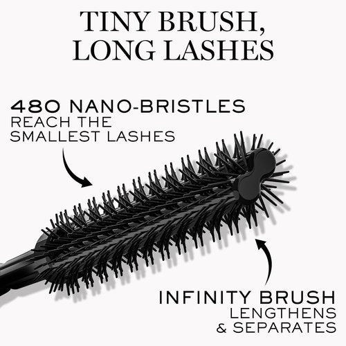 Lancôme Lash Idôle Mascara - Flutter Extension for Length & Volume - Clump & Flake Resistant, 24H Wear - Black