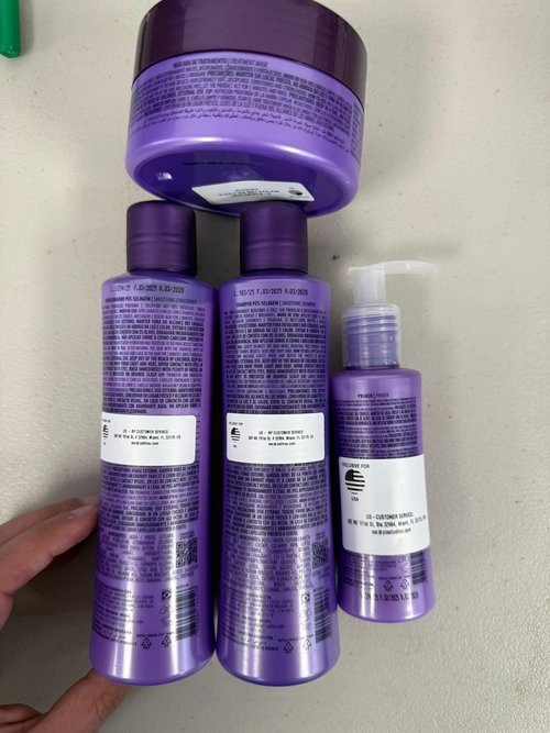 CADIVEU Keratin Hair Smoothing Set - Shampoo, Conditioner, Treatment Mask & Primer | Brazilian Keratin