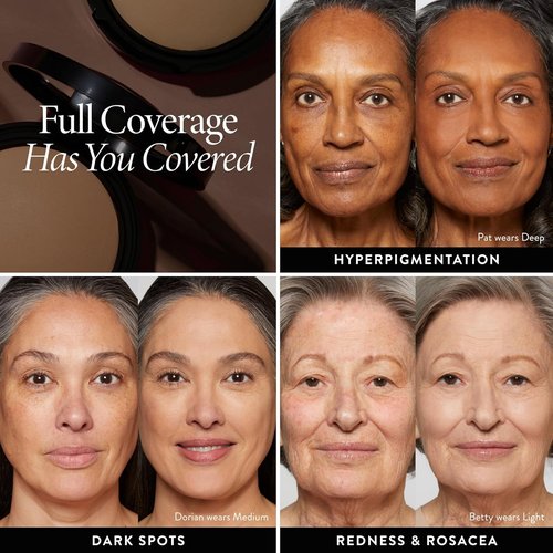 Laura Geller New York Baked Double Take Powder Foundation - Medium - Buildable Coverage & Matte Finish