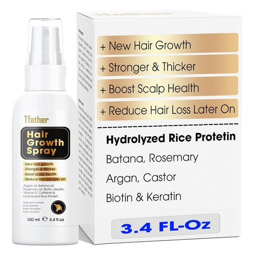 Herb Hair Growth Oil Spray - Strengthen Thinning Hair & Boost Scalp Health for Women & Men
