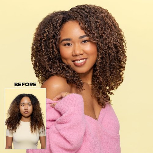 Design.Me BOUNCE.ME Curl Mousse - Lightweight Curl Defining Formula for Wavy & Curly Hair | Frizz Control & Humidity Resistant