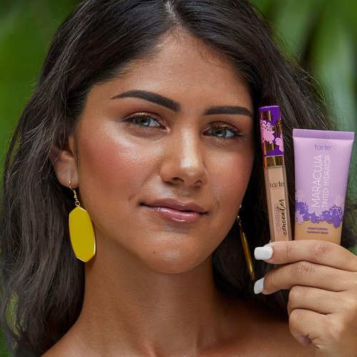 Tarte Maracuja Tinted Moisturizer - Lightweight Sheer Foundation with Hydrating Hyaluronic Acid & Turmeric, Vegan & Cruelty-Free