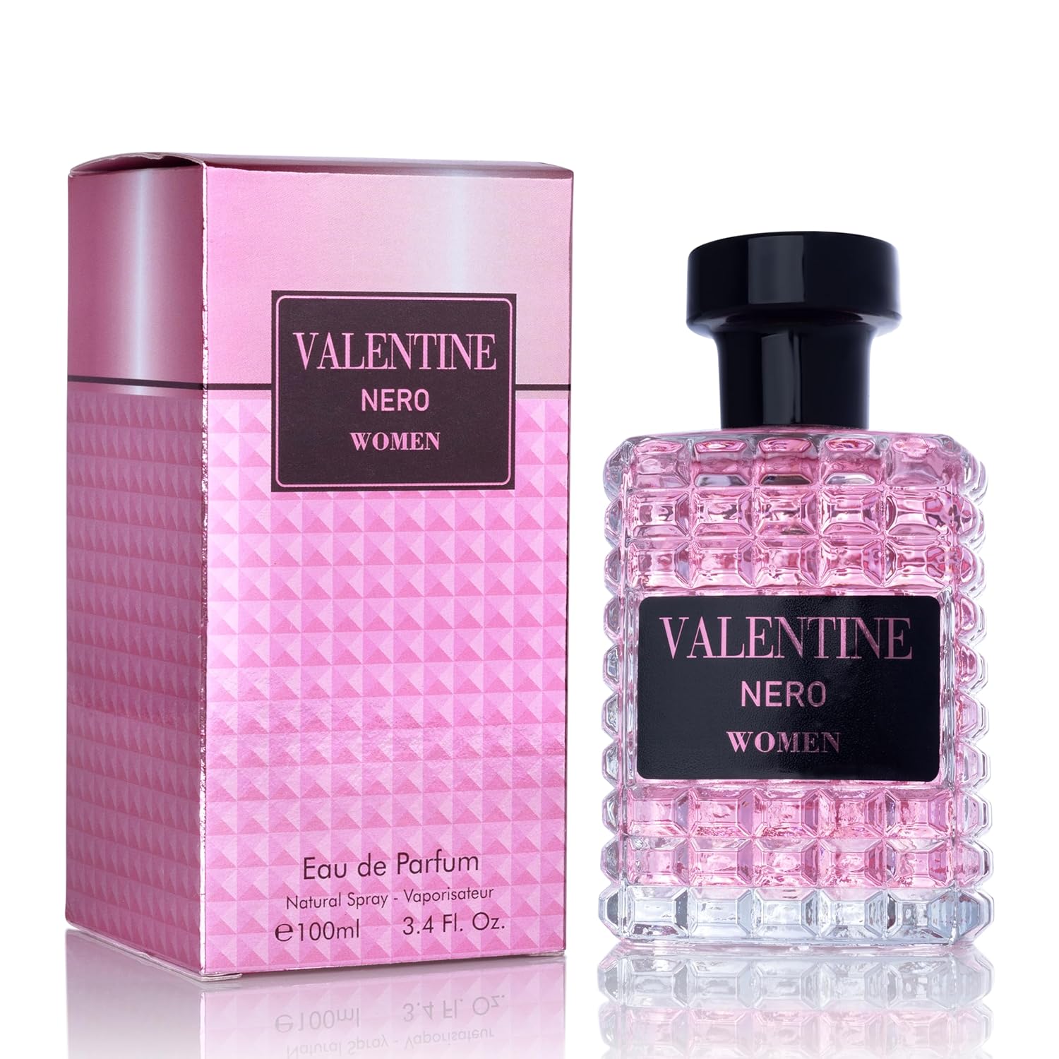 Urban Collection Valentine Eau De Parfum - Amber Floral & Bourbon Vanilla Fragrance | 100ml Elegant Bottle