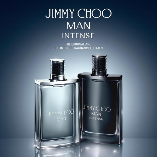 Jimmy Choo Man Intense Eau de Toilette - Long-Lasting Fragrance | 3.3 oz Jumbo Spray