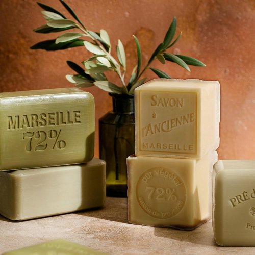 Pre de Provence Artisanal Soap Bar - Organic Shea Butter Enriched | Quad Milled for Luxurious Lather, 8.8 Oz