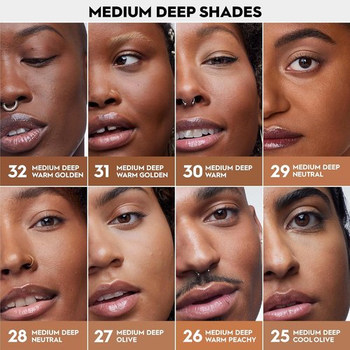 Urban Decay Face Bond Waterproof Foundation - Medium Coverage, Natural Matte Finish, 3% Niacinamide, 1 fl oz