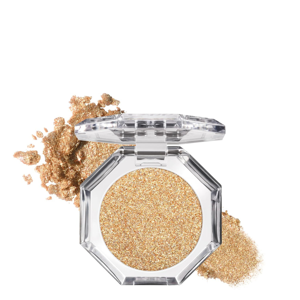 Too Faced Disco Crush Glitter | High Shine Multi-Use Eye & Face Sparkle, Creamy Iridescent, 0.05 Ounce