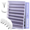 BEYELIAN Premade Volume Eyelash Extensions Mixed Tray 1000 Fans 9-16mm 0.07mm 10D C Curl Premade Fans Eyelash Extensions Handmade Promade Loose Fans Thin Base