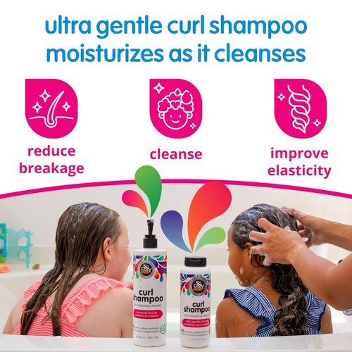 SoCozy Curl Shampoo - Ultra-Hydrating Cleanser for Kids' Hair | Sweet-Crème, 10.5 Fl Oz