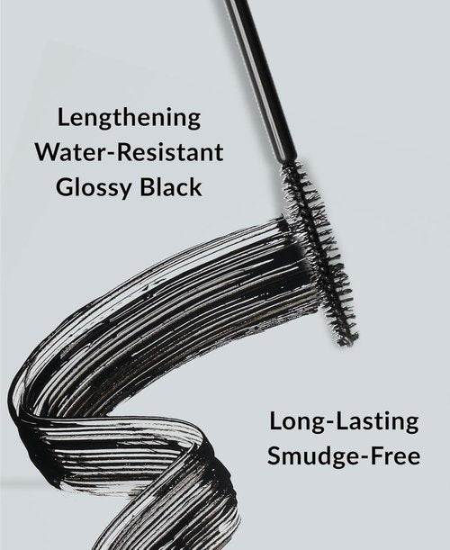 DHC Mascara - Perfect Pro Double Protection | Water-Resistant Lengthening Formula, Black