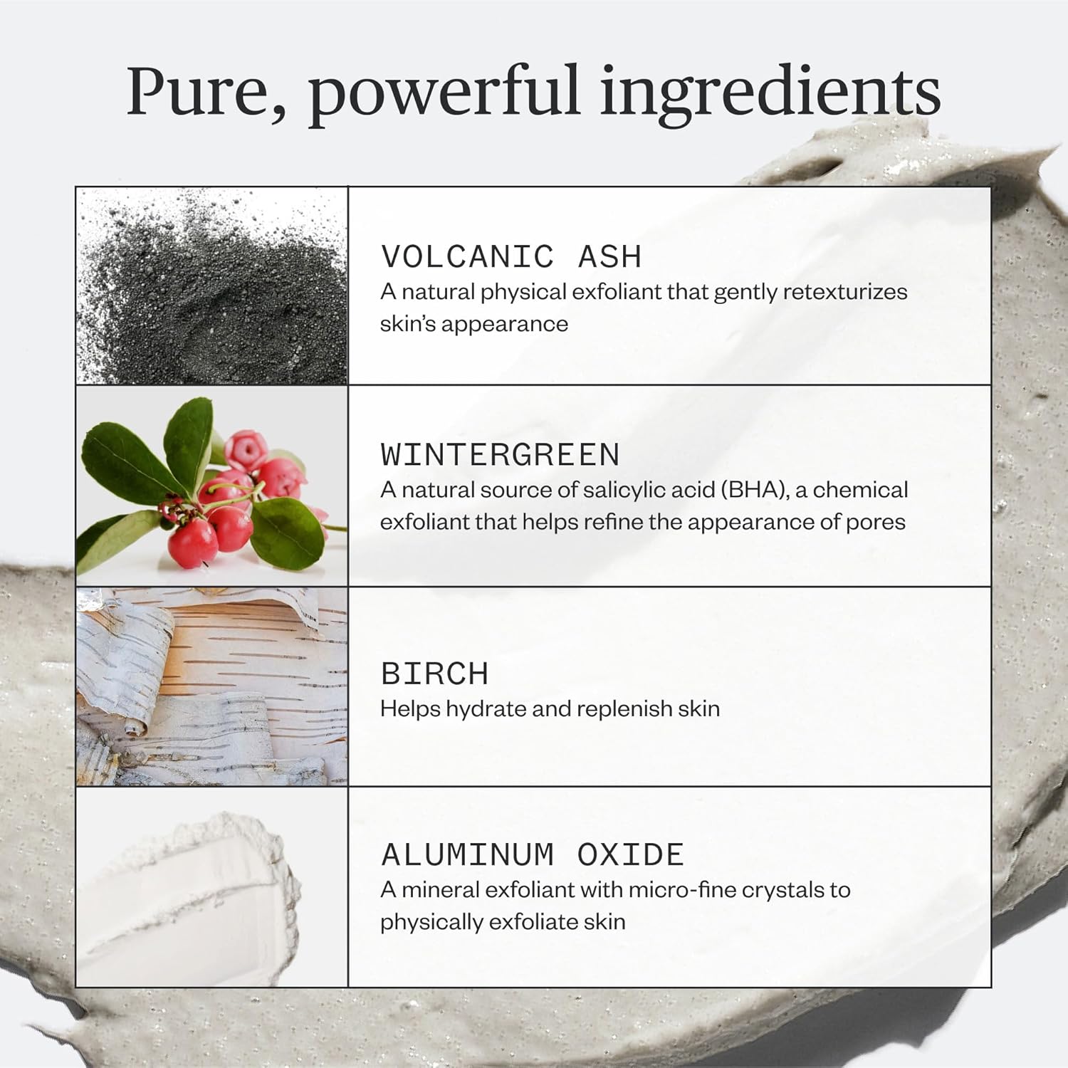 Ursa Major Green Slate Mineral Polish - Exfoliate & Renew Dull Skin | Vegan, Cruelty-Free | 3.88oz