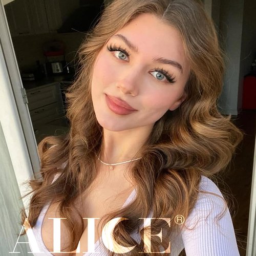 ALICE Wispy Lash Clusters Kit Natural Fluffy Lash Extension Kit Cluster Eyelash Extension Kit 162pcs C Curl 10-18mm Eyelash Clusters with Lash Glue Bond and Seal Lash Tweezers