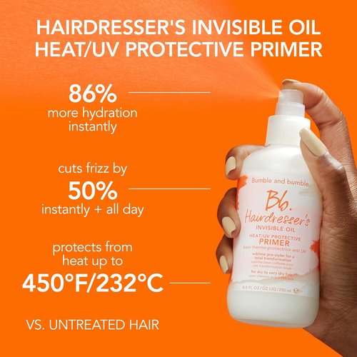 Bumble and bumble. Hairdresser's Invisible Oil Set - Hydrating Shampoo, Conditioner & Leave-In Primer | Anti-Frizz, Color Safe for All Hair Types