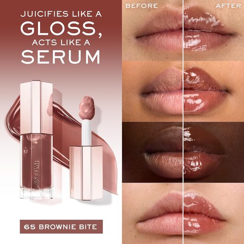 Lancôme Lip Idôle JuicyTreat Oil-in-Gloss | 24HR Hydrating Shine with Squalane