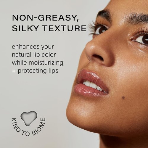 Melixir Vegan Lip Butter - Hydrating Bee-Free Lip Balm Stick | Moisturizes Dry Lips - #01 Agave (Clear)