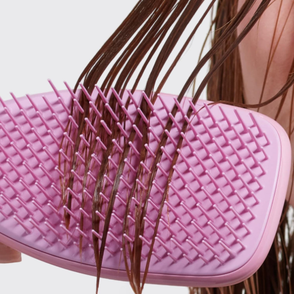 Tangle Teezer Ultimate Detangler Brush - Eliminates Knots & Reduces Breakage for Wet & Dry Hair | Rosebud Color