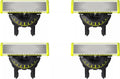 Philips OneBlade Replacement Blades - 4 Pack for OneBlade Electric Shaver & Trimmer | Model QP440/50