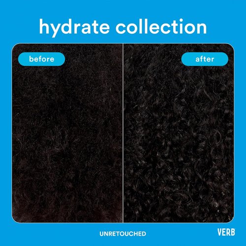 VERB Hydrate Styling Cream - Smooths Frizz and Adds Shine for Dry Hair - Amber & Warm Jasmine Scent