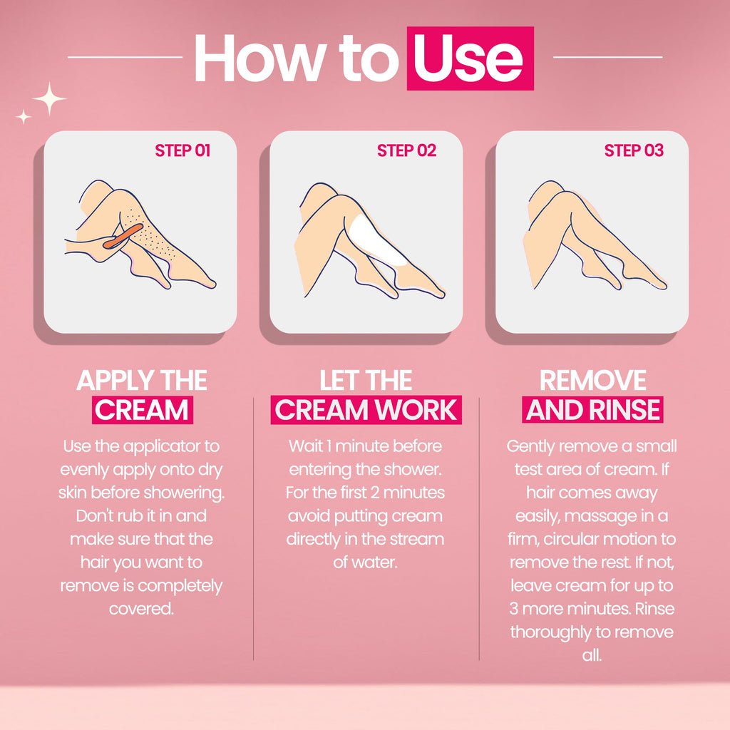 WooWoo Tame It! Natural Intimate Hair Removal Cream - Painless Vegan Hair Remover For Sensitive Skin - Depilatory For Genitals, Bikini, Legs & Bum - Women In-Shower Cream With Aloe Vera - 200ml
