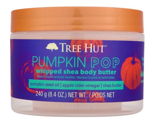 Tree Hut Pumpkin Pop Whipped Shea Body Butter | Long-lasting Hydration Leaves Skin Feeling Soft & Moisturized | Limited Edition Fall | Nourishing Essential Body Care | 8.4 fl oz.