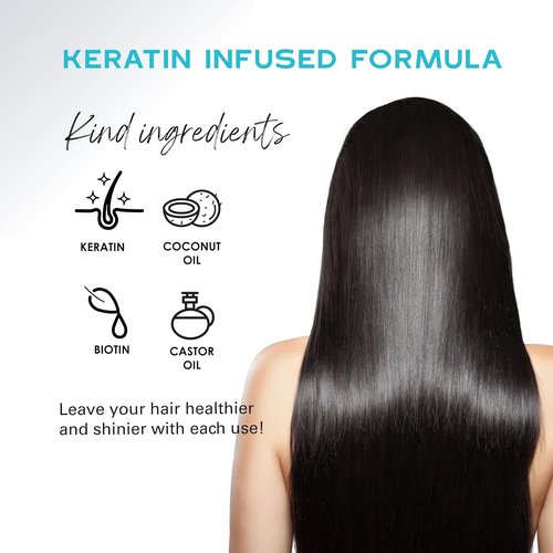 Keracolor Preserve Plus Color Enhancing Treatment - Anti-Humidity Frizz Control & Heat Protection | 7 fl. oz.