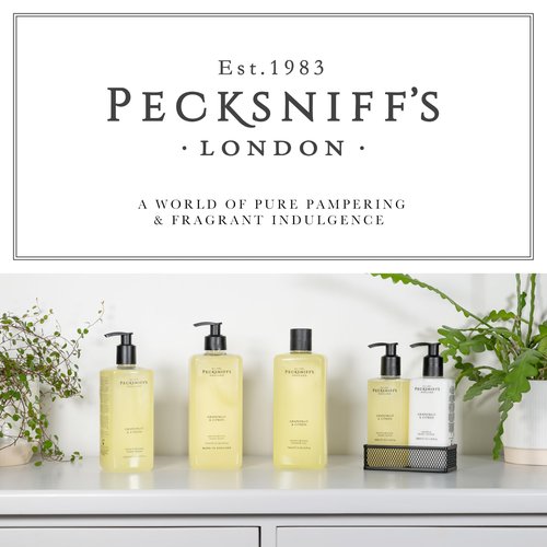 Pecksniff's Grapefruit & Citron Hand Wash – Luxury Liquid Hand Soap 725 ml/24.52 fl oz, Softening, Hydrating, Revitalising, Cruelty-Free, Made in England