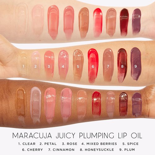 Tarte Maracuja Juicy Plumping Lip Oil - Hydrating Lip Plumper Gloss with Hyaluronic Acid & Vitamin E