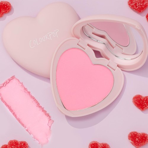 ColourPop Silky Powder Blush - Long-Wear, Medium-Buildable Coverage for Cheeks - Soft Matte Finish - Sweetheart (0.16 oz)