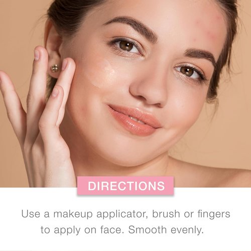Neutrogena SkinClearing Liquid Foundation - Oil-Free Acne Control with 0.5% Salicylic Acid | Classic Ivory, 1 fl. oz