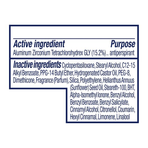 Dove Powder Invisible Solid Anti-Perspirant Deodorant 2.6 oz (Pack of 6)