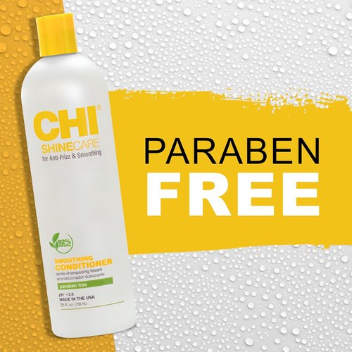 CHI ShineCare Smoothing Conditioner - Instantly Transforms Dull Hair with Shine & Hydration | 25 Oz, Sulfate-Free