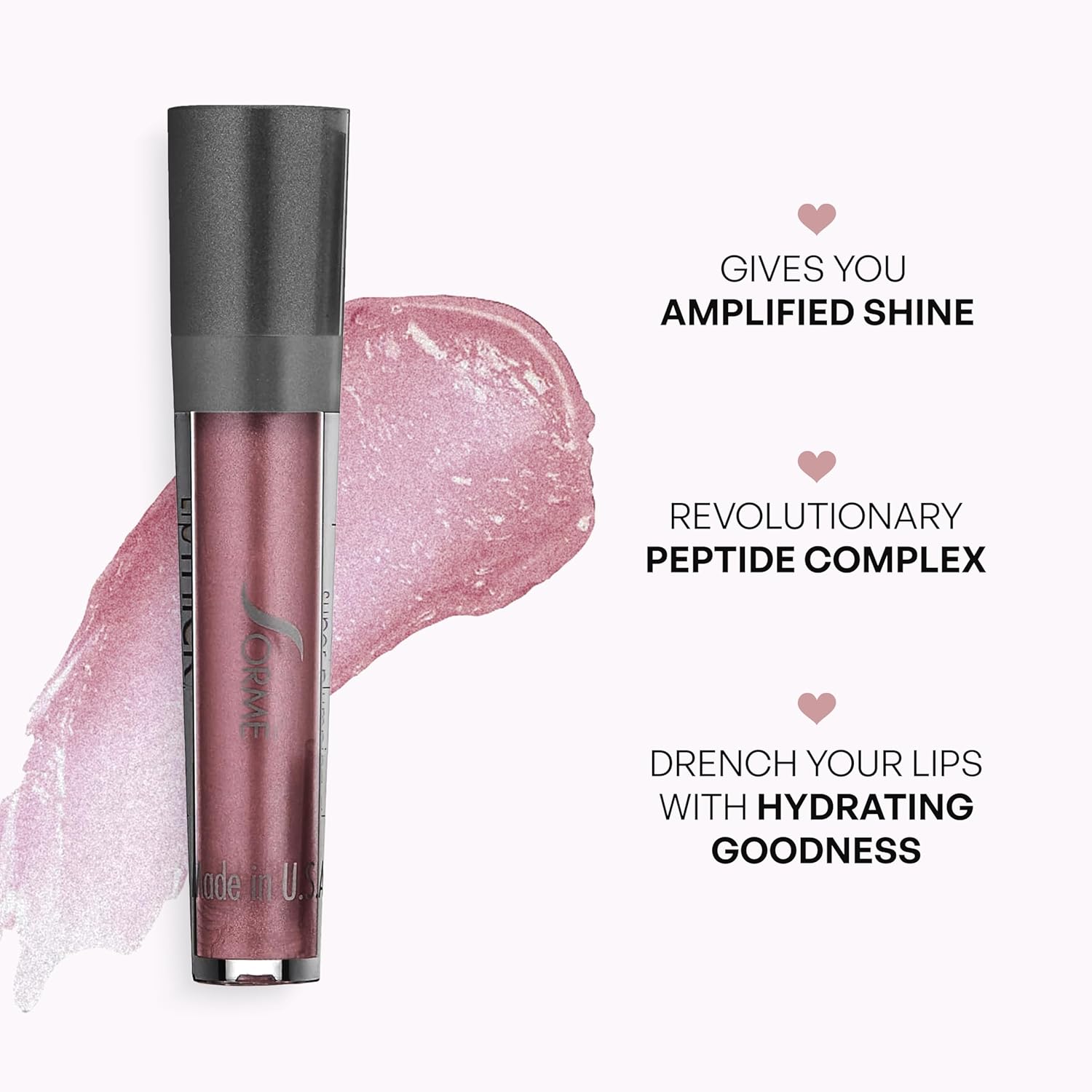 Sorme' Lip Thick Plumping Gloss - Enhance Your Lips with Heavenly Shine & Volume