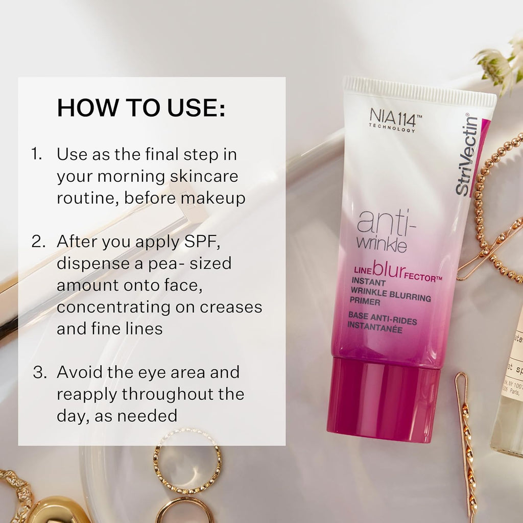 StriVectin Line BlurFector™ Instant Wrinkle Blurring Primer - Smooth Skin Makeup Primer, 1 oz.