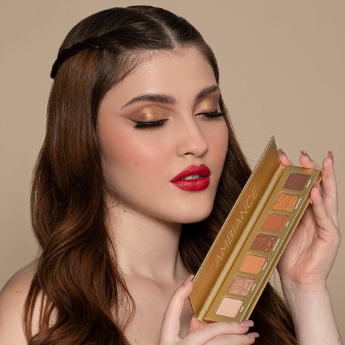 Sigma Beauty Ambiance Mini Eyeshadow Palette - Vibrant Shades for Stunning Eye Looks