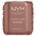 NYX PROFESSIONAL MAKEUP Matte Buttermelt Bronzer - Longwear Vegan Face Makeup, 12-Hour Wear | All Butta'D Up (Light Medium Neutral)