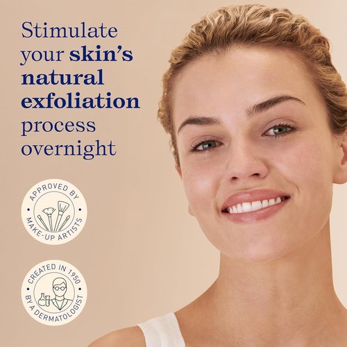 Embryolisse Active Night Peeling Treatment - Ultra Gentle Exfoliating Cream with Shea Butter | 1.35 Fl Oz for Radiant Skin