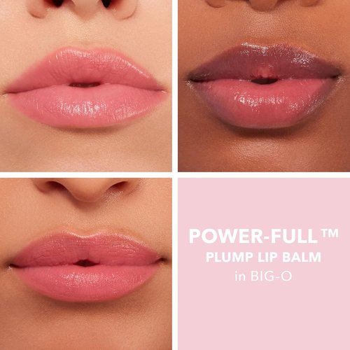 BUXOM Power-Full Plumping Lip Balm - Tinted Hydrating Lip Moisturizer with Peptides | Cruelty-Free