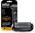 Braun Series 5 Electric Shaver Replacement Head - Effortless Attachment for Optimal Shaving | Compatible with 54B, Black