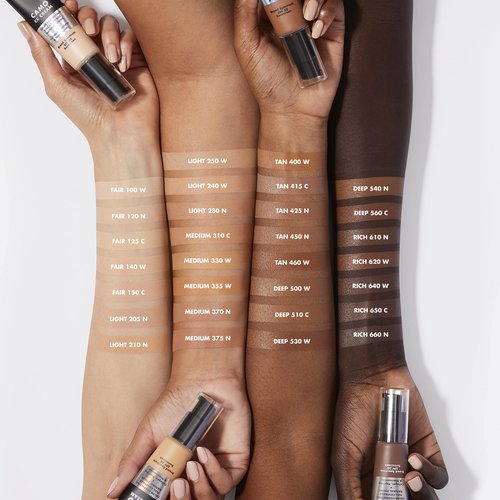 e.l.f. Camo CC Cream, Color Correcting Full Coverage Foundation with SPF 30, Light 210 N, 1.05 Oz