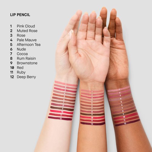 Bobbi Brown Lip Pencil | Velvety & Creamy Lip Liner for Natural-Looking Definition, 0.04 Ounce, Pale Mauve