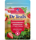 Dr Teal's Epsom Salt Soak - Strawberry Serenade with Basil & Orange, 3 lbs for Relaxation