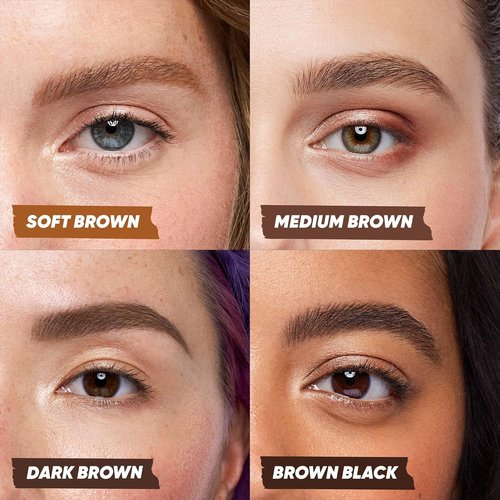 Kosas Brow Pop Nano - Ultra-Fine 1mm Brow Pencil for Natural-Looking Eyebrows - Dark Brown