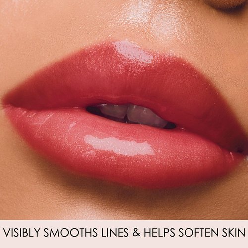 LONDONTOWN Lip Gloss - Dainty Sun Kissed Coral | Deep Hydrating High Shine Sheer Tint