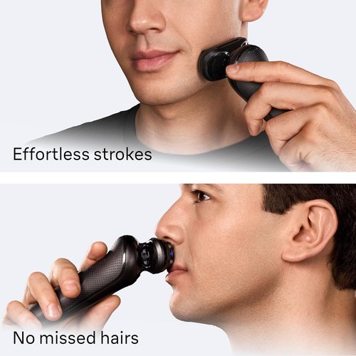 Braun Electric Razor for Men - Series 5 Beard Shaver with Body Groomer & Travel Case | Model S5 5155cs