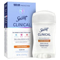 Secret Clinical Strength Antiperspirant Deodorant for Women, Stress Response, 100hr Sweat & Odor Protection, 3X Stress Protection with Pro-Hyaluronic Acid, PH Balancing Minerals, Clear Gel, 1.6 oz